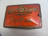 Buchanan & Lyall;Just suits cut plug lunchbox tin