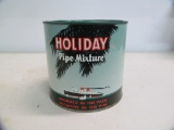 Holiday Pipe Mixture; tin canister