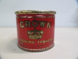 Crown Smoking Tobacco; tin canister