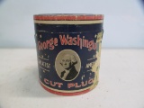 George Washington;cardboard canister