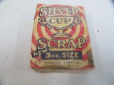 Silver Cup;scrap chewing tobacco paper full