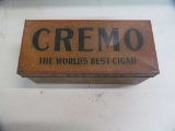 Cremo Cigars;store display bin tin