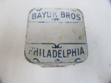 Bayuk Bros; Havana Ribbon square tin