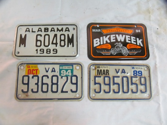 Various Virginia and Alabama Motorcycle