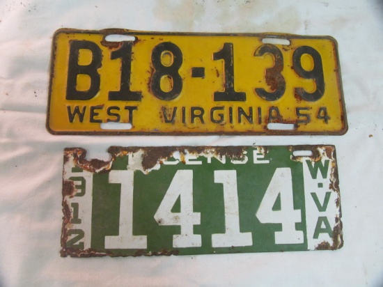 West Virginia Plates