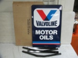 Valvoline Curb sign tin