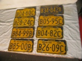 8 Pennsylvania Dealer Tags