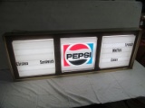 Pepsi Menu Board