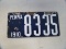 1910 PA license Plate