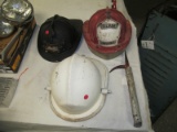 Fire hats and pick