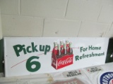 Coke 6 pack sign
