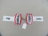 Texaco men & ladies key chain key
