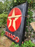 Texaco large lighted sign