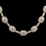 18K Gold 18.22ct Diamond Necklace