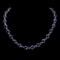 14k Gold 58ct Sapphire 1.80ct Diamond Necklace