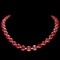 14k Gold 137ct Ruby 4.15ct Diamond Necklace