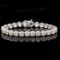 18k White Gold 14.50ct Diamond Bracelet