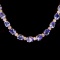 14k Gold 26.35ct Tanzanite 1.82ct Diamond Necklace