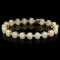 14k Gold 18.00ct Opal 1.50ct Diamond Bracelet