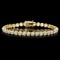 18k Yellow Gold 7.60ct Diamond Bracelet