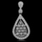 14K Gold 1.35ct Diamond Pendant