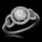 14K Gold 1.44ct Diamond Ring