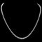 18k White Gold 9.00ct Diamond Necklace