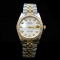 Rolex Two-Tone DateJust 31mm White MOP Dial Diamond Bezel Aprox. 1.5 cts. Wristwatch