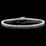 18k White Gold 4.50ct Diamond Bracelet