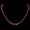 14k Gold 37.00ct Ruby 1.60ct Diamond Necklace