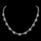 18K Gold 16.81ct Diamond Necklace