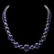 14k W Gold 164ct Sapphire 1.85ct Diamond Necklace