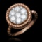 14K Yellow Gold 1.13cts. Diamond Ring