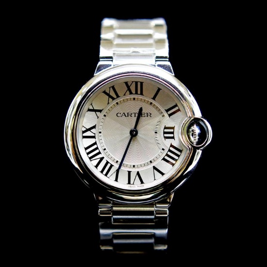 Cartier Ballon Bleu 33mm Womens Wristwatch