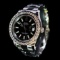 Rolex DateJust 41mm Black Index Diamond Bezel Aprox. 6.0 cts. Mens Wristwatch