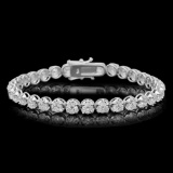 18K Gold 8.54ct Diamond Bracelet