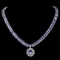 14k Gold 65.5ct Tanzanite 1.00ct Diamond Necklace