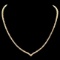 18k Yellow Gold 8.50ct Diamond Necklace