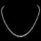 18K Gold 13.67ct Diamond Necklace