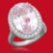 14K Gold 16.21ct Kunzite 1.02ct Diamond Ring