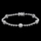 18k White Gold 3.85ct Diamond Bracelet