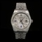 Rolex DateJust SS 36mm Custom Diamond Bezel Men's Wristwatch