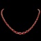 14k Gold 30.00ct Ruby 1.60ct Diamond Necklace