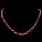 14k Gold 30.00ct Ruby 1.60ct Diamond Necklace