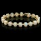 14k Gold 18.00ct Opal 1.50ct Diamond Bracelet