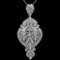 14K Gold 4.70ct Diamond Pendant