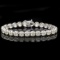 18k White Gold 14.50ct Diamond Bracelet