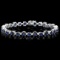 14k Gold 16.30ct Sapphire 1.10ct Diamond Bracelet