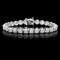 18k White Gold 10.00ct Diamond Tennis Bracelet