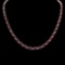 14K Gold 37.05ct Ruby 1.35ct Diamond Necklace